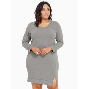 Torrid French Terry Sweater Dress